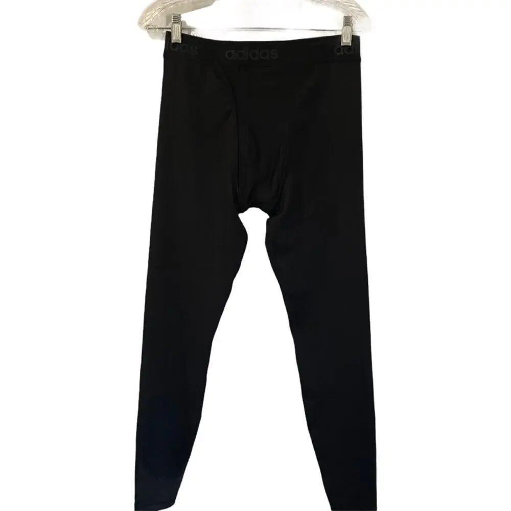 Adidas NBA Basketball Black Compression Pants Leggings Men'z 2XL New